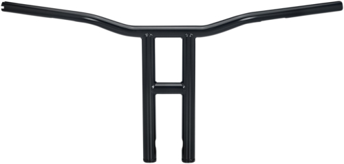 Biltwell Inc. - Biltwell Inc. 1in. Throttle-By-Wire Tyson XL 14in. Handlebar - Black Electroplate - TX-TBW-14-BK