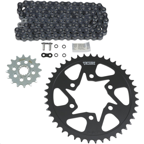 Vortex - Vortex WSS Warranty Chain and Sprocket Kit - Black - CK6387