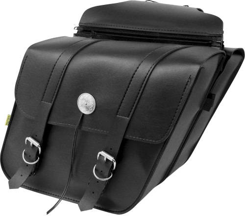 Willie & Max - Willie & Max Deluxe Slant and Compact Slant Saddlebags - Slant - SB700-05