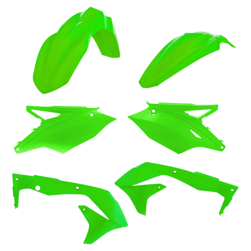Acerbis - Acerbis Plastic Kit - Flo Green - 2685830235