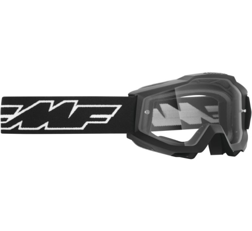 FMF Racing - FMF Racing PowerBomb Rocket Youth Goggles - F-50047-00001 - Rocket Black / Clear Lens - OSFM