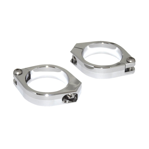 Highsider - Highsider Fork Clamps - 42-43 mm - Chrome - 207-409