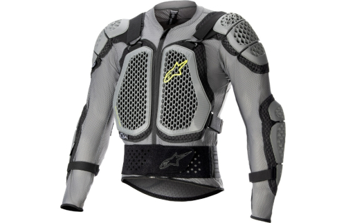 Alpinestars - Alpinestars Bionic Action V2 Protection Jacket - 6506823-915-2X - Gray/Black/Fluorescent Yellow - 2XL