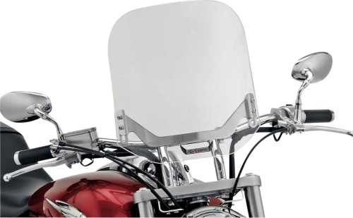 Slipstreamer - Slipstreamer Billet Series Windshield - 15in. - Bullet - Clear - BULLET-15