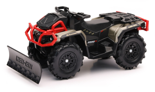 New Ray Toys - New Ray Toys 1:20 Scale ATV - Outlander X MR 1000R w/ Plow - 07383