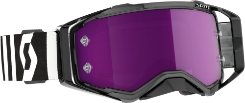 Scott USA - Scott USA Prospect Goggles - 272821-7432281 - Racing Black/White / Purple Chrome Works Lens - OSFM