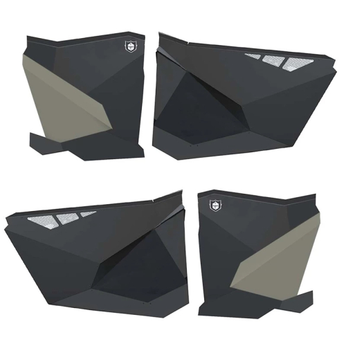 Pro Armor - Pro Armor Suicide Doors without Cut Outs - Matte Black - P2218D003MB