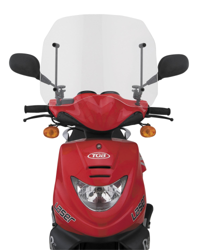 Slipstreamer - Slipstreamer Scoot 66 Windshield - 20in. W x 15 3/4in. H - S-SCOOT66