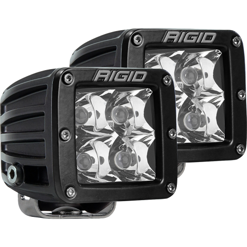 RIGID Industries - RIGID Industries D-Series PRO Hybrid-Spot LED - Pair - Black