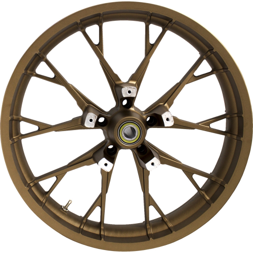 Coastal Moto - Coastal Moto Precision Cast Largo 3D Front Wheels - 21in. x 3.5in. - Matte Bronze - 3D-MAR213BZ-ABST