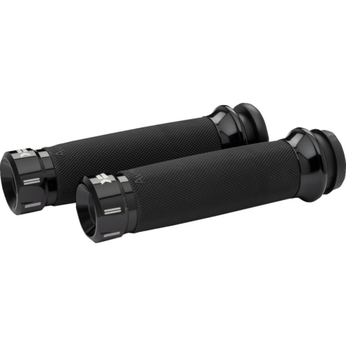 Khrome Werks - Khrome Werks Klassic Grips - Custom Contour - Black - 500280