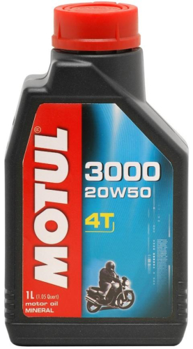 Motul - Motul 3000 4T Oil - 20W50 - 1gal. - 2800GAA