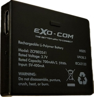 UClear - UClear Exo-Com Replacement Spare Battery - 338108