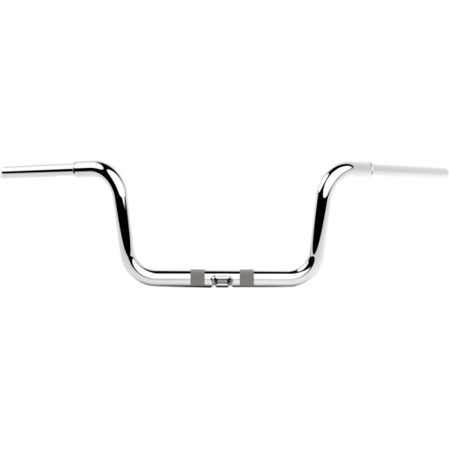 LA Choppers - LA Choppers 1-1/4in. Twin Round Handlebar - 8in. - Chrome - LA-7324-08C