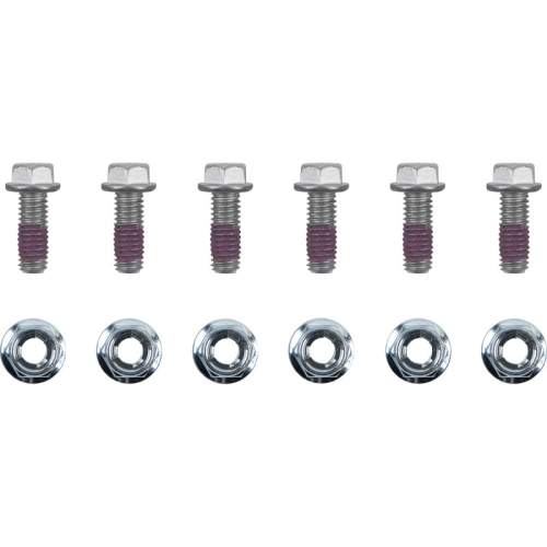 Moto-Master - Moto-Master Brake Rotor Bolts - M6x16 - 12015-PU