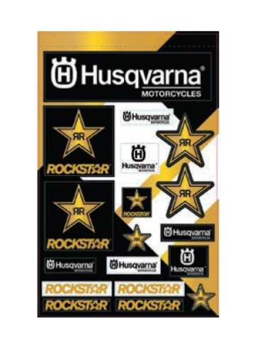 DCOR - DCOR Decal Sheet - Husqvarna Racing - 862-4070101