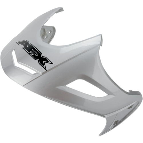 AFX - AFX Peak with Screws for FX-50 Helmets - Silver - 0132-0555