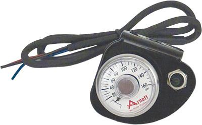 Arnott - Arnott Pressure Gauge with Toggle - Black - K-2637