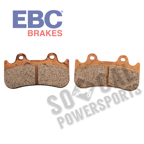 EBC - EBC Double-H Sintered Brake Pads - FA649HH