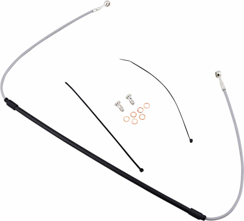 Galfer Brakes - Galfer Brakes Stainless Steel Front Hydraulic Brake Line Kit - FK003D187CR