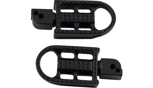 Biltwell Inc. - Biltwell Inc. Mushman Passenger Footpegs - Black Electroplated - 7002-201-04