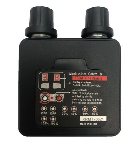 California Heat - California Heat 12V Remote for Digital Controller - RMT