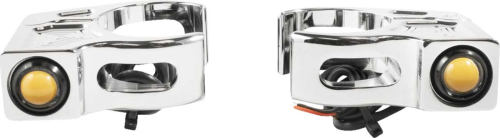 Joker Machine - Joker Machine Fork-Mount Turn Signal -  Chrome Plated - 05-220-3