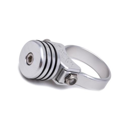 Axia Alloys - Axia Alloys Helmet Air Hose Plug/Mount - Silver - MODAH-C