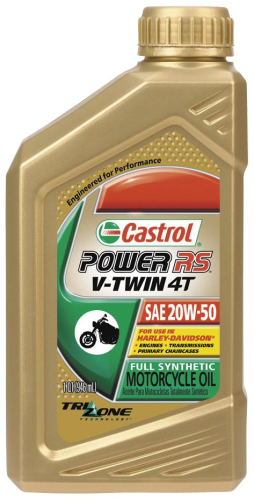 Castrol - Castrol Power RS V-Twin 4T Motorcycle Oil - 20W50 - 1L. - 12892