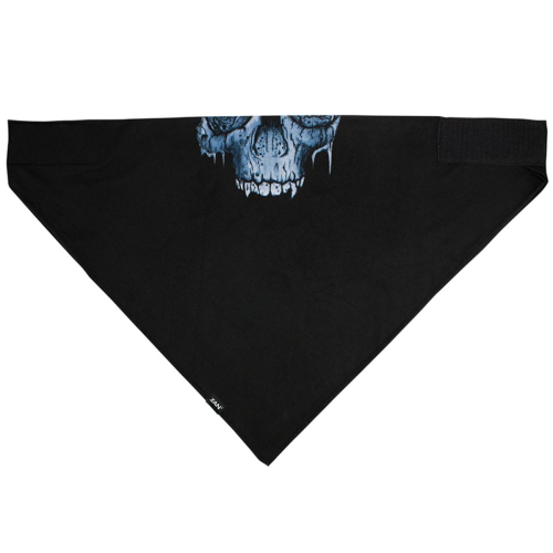 Zan Headgear - Zan Headgear Sportflex Series Bandana - BL417 - Midnight Skull - OSFM