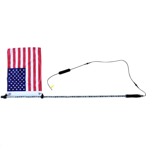 Bluhm Enterprises - Bluhm Enterprises UTV Color Changing LED Whip - BL-UTVWHIP4