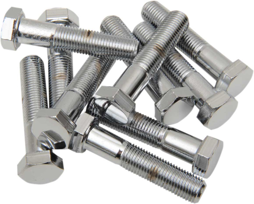Drag Specialties - Drag Specialties Fine-Thread Hex-Head Bolts - 3/8in.-24 x 1 1/2in. - MPB158