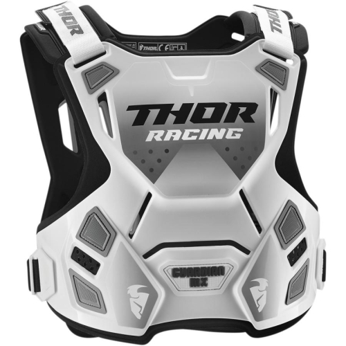 Thor - Thor Guardian MX Roost Deflector - XF-2-2701-0866 - White/Black - Md-Lg