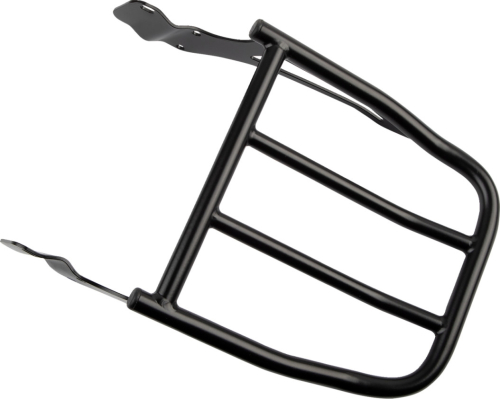 Motherwell - Motherwell Luggage Rack for Tall Sissy Bar - Matte Black - MWL-159-MB