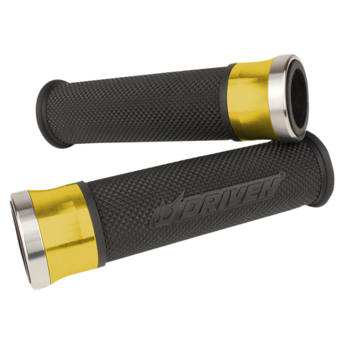 Driven Racing - Driven Racing Halo Grips - Gold/Black - DHS-GD
