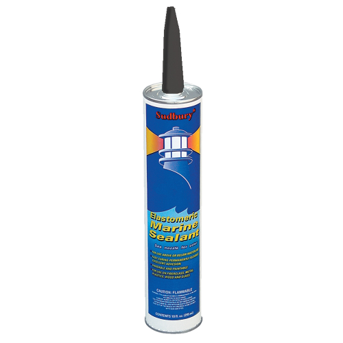 Sudbury - Sudbury Elastomeric Marine Sealant - 10oz Cartridge - Black
