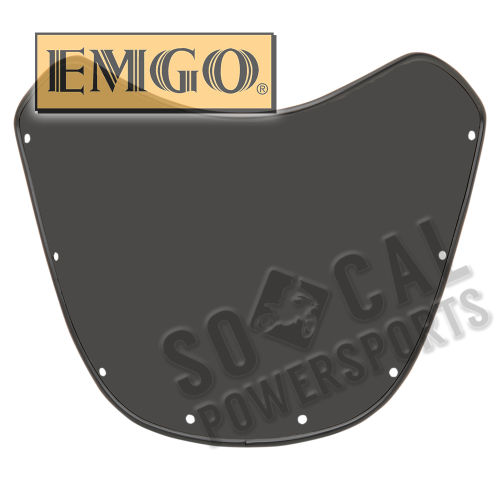 Emgo - Emgo Windshield for Venom Mark II Fairing - Dark Smoke - 70-52506