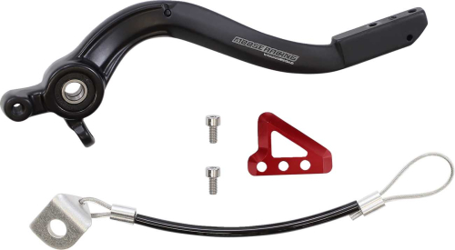 Moose Racing - Moose Racing Brake Pedal - Red - 82-0602-21-10