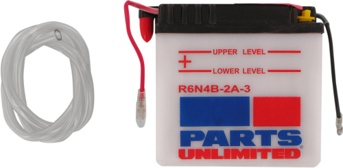 Parts Unlimited - Parts Unlimited 6V Conventional Battery - LEMM26B43