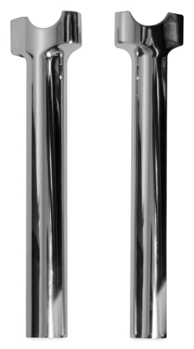 Wild 1 - Wild 1 Chubby Risers - 9.5in. - Chrome - WO530S