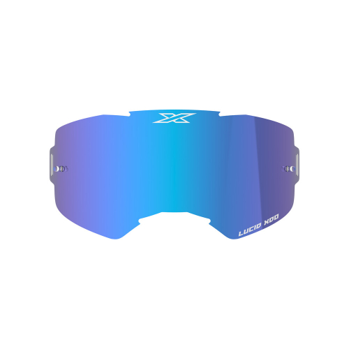EKS Brand - EKS Brand Replacement Lens for Lucid Goggles - 067-41225 - Blue Mirror - OSFM