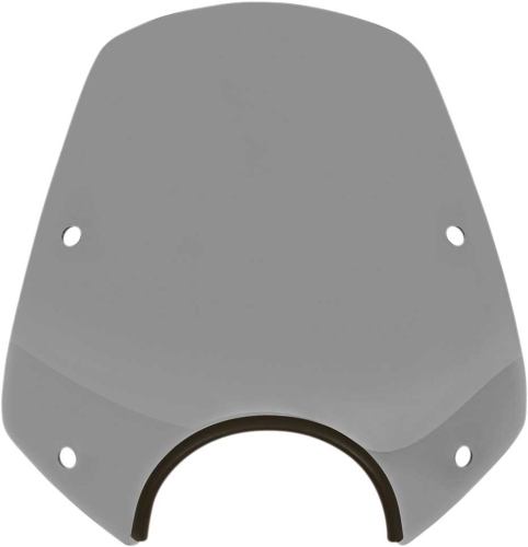 Memphis Shades - Memphis Shades Del Rey Windshields - Black Smoke - MEP50112