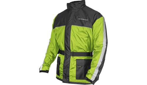 Nelson-Rigg - Nelson-Rigg Rain Jacket - SSJ-HVY-02-MD - Hi Viz/Black - Medium