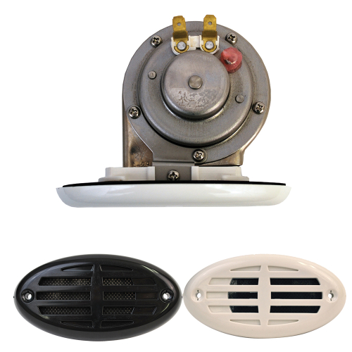 Attwood Marine - Attwood Drop-In Hidden Horn w/ Black and White Covers