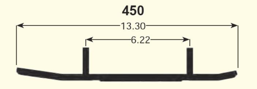 Sports Parts Inc - Sports Parts Inc Slasher Six60 Runners - D-06-6-4-450