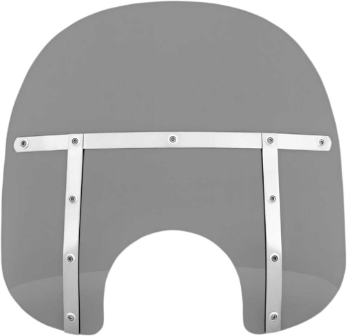 Memphis Shades - Memphis Shades Memphis Fats Windshield (7in. Cutout) - 15in. - Black Smoke - MEM31212