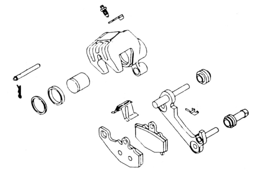K&L Supply - K&L Supply Brake Caliper Rebuild Kit - 32-1334