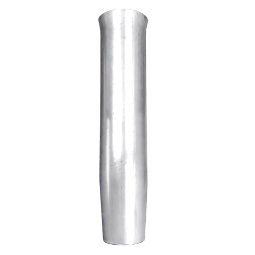 Tigress - Tigress Weld On Aluminum Flared Rod Holder w/o Blade Mill Finished 10"