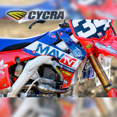 Cycra - Cycra Powerflow Intake Radiator Shrouds - Red - 1875-33