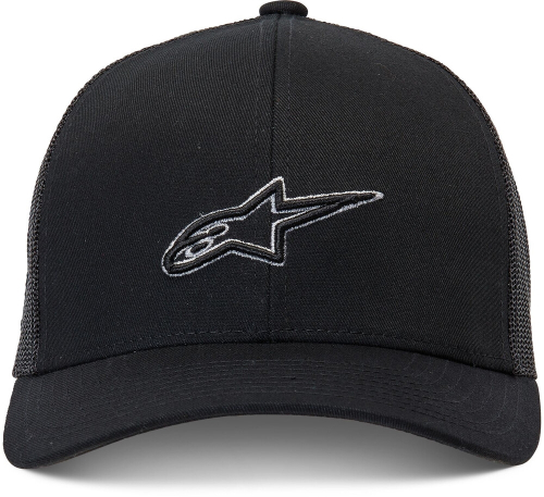 Alpinestars - Alpinestars Find Trucker Hat - 1213-81008-1010-TU - Black/Black - OSFM